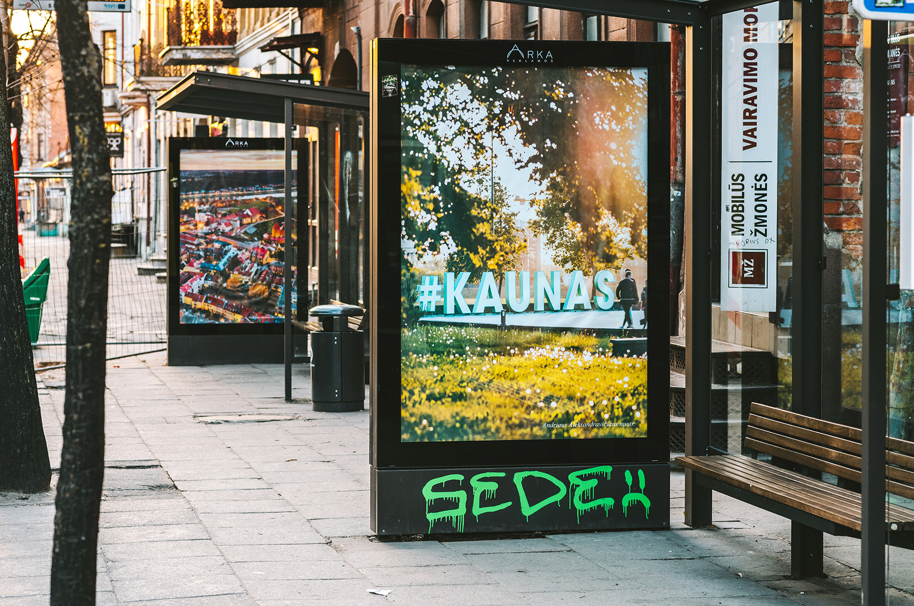 Kaunastic prints in Kaunas streets Photographer Andrius Aleksandravičius